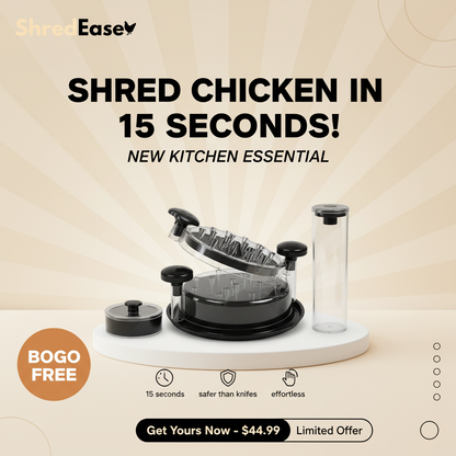 ShredEase™ Effortless Shredding, Pro-Results
